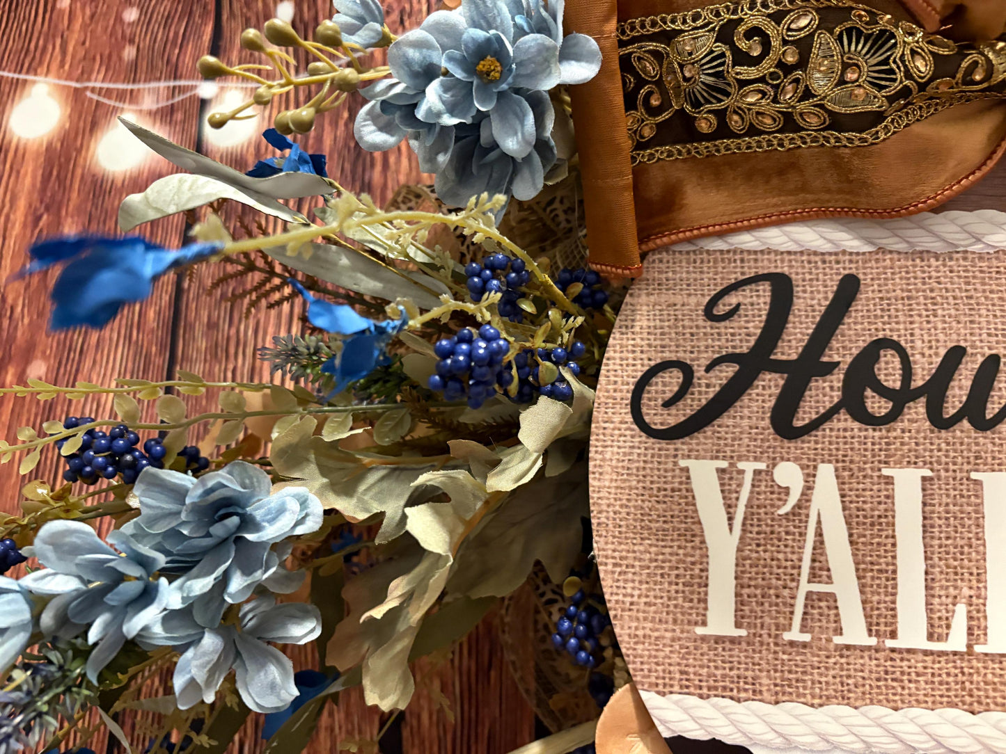 Howdy Y’all Western Wreath