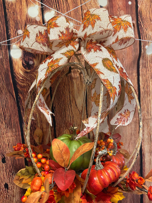 Rustic Pumpkin Fall Centerpiece