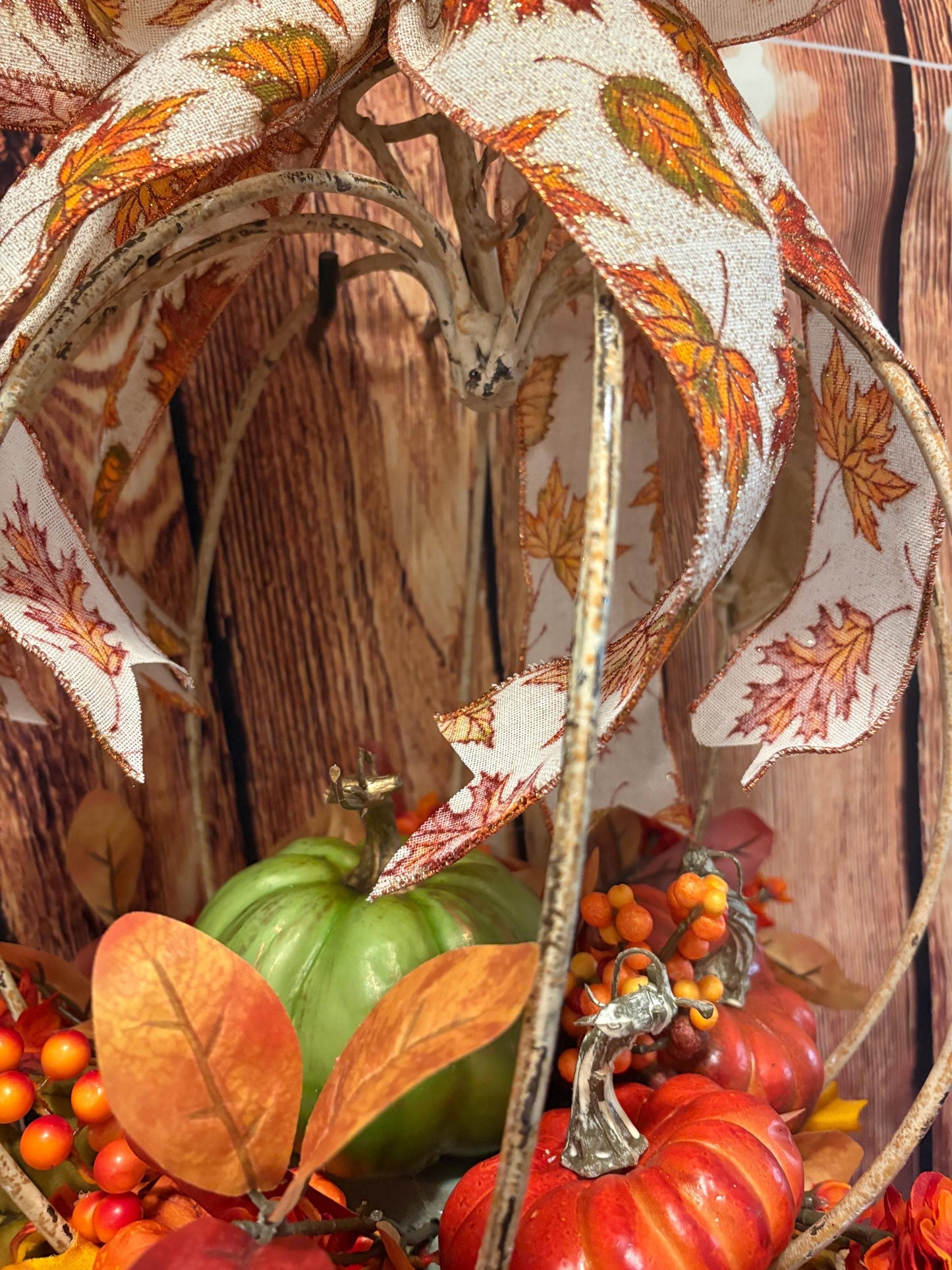 Rustic Pumpkin Fall Centerpiece