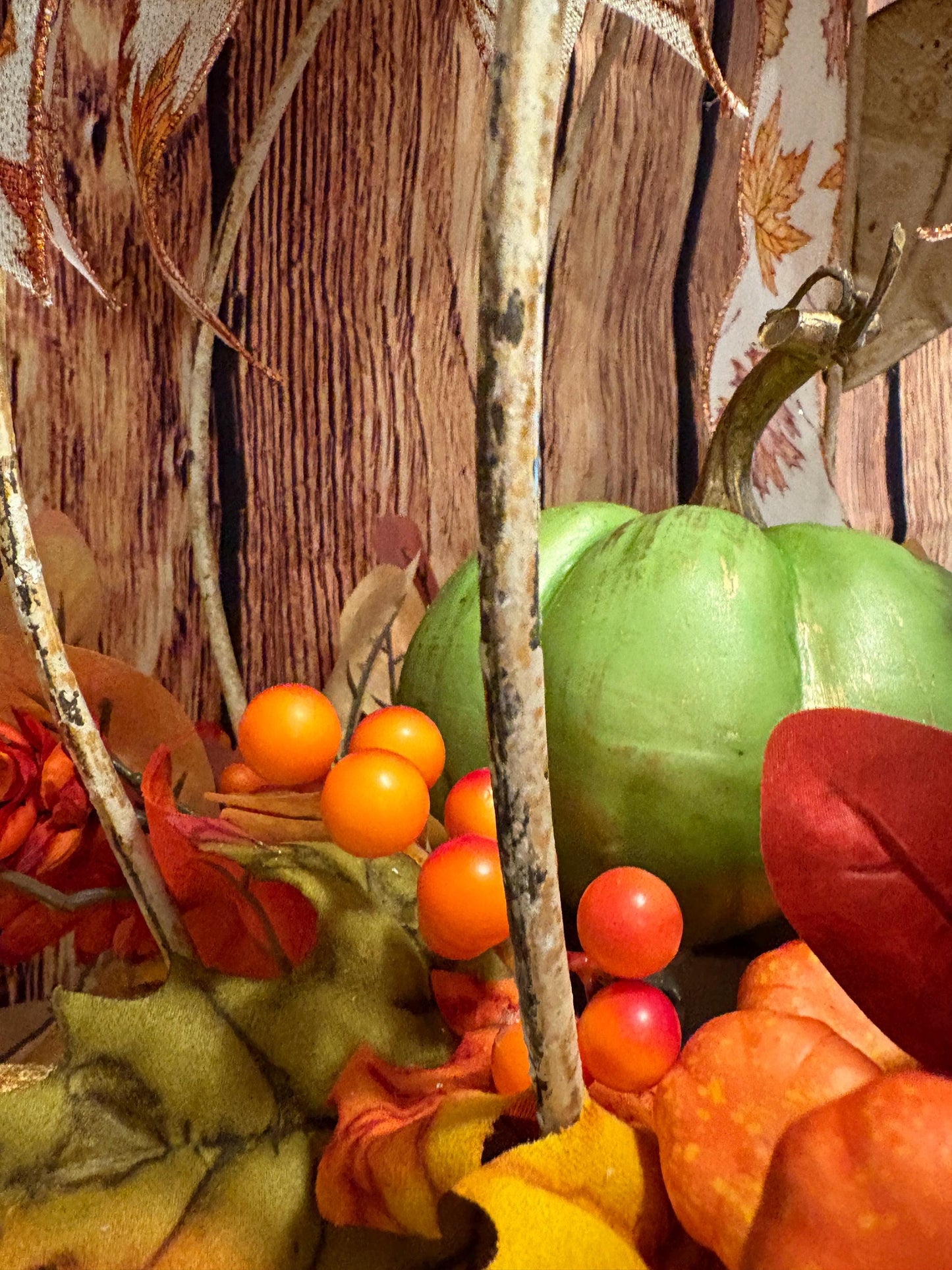 Rustic Pumpkin Fall Centerpiece