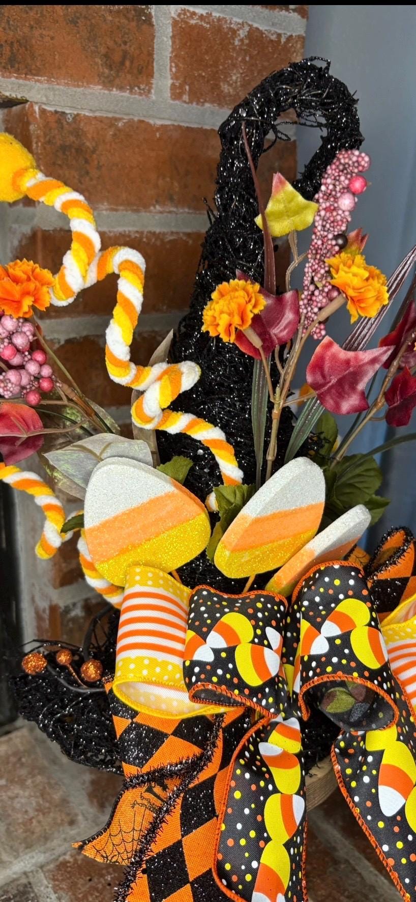 Candy Corn Witch’s Hat