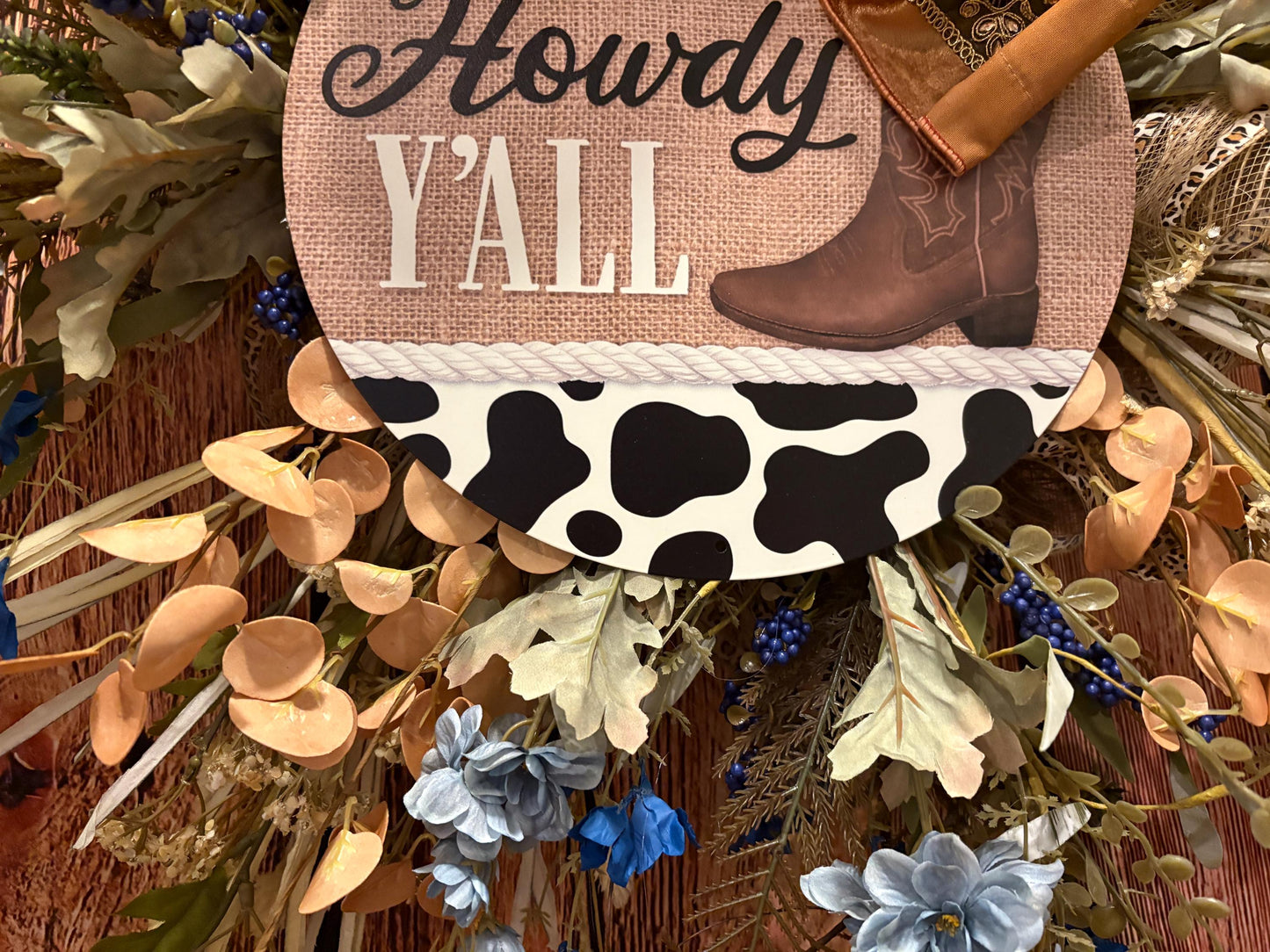 Howdy Y’all Western Wreath